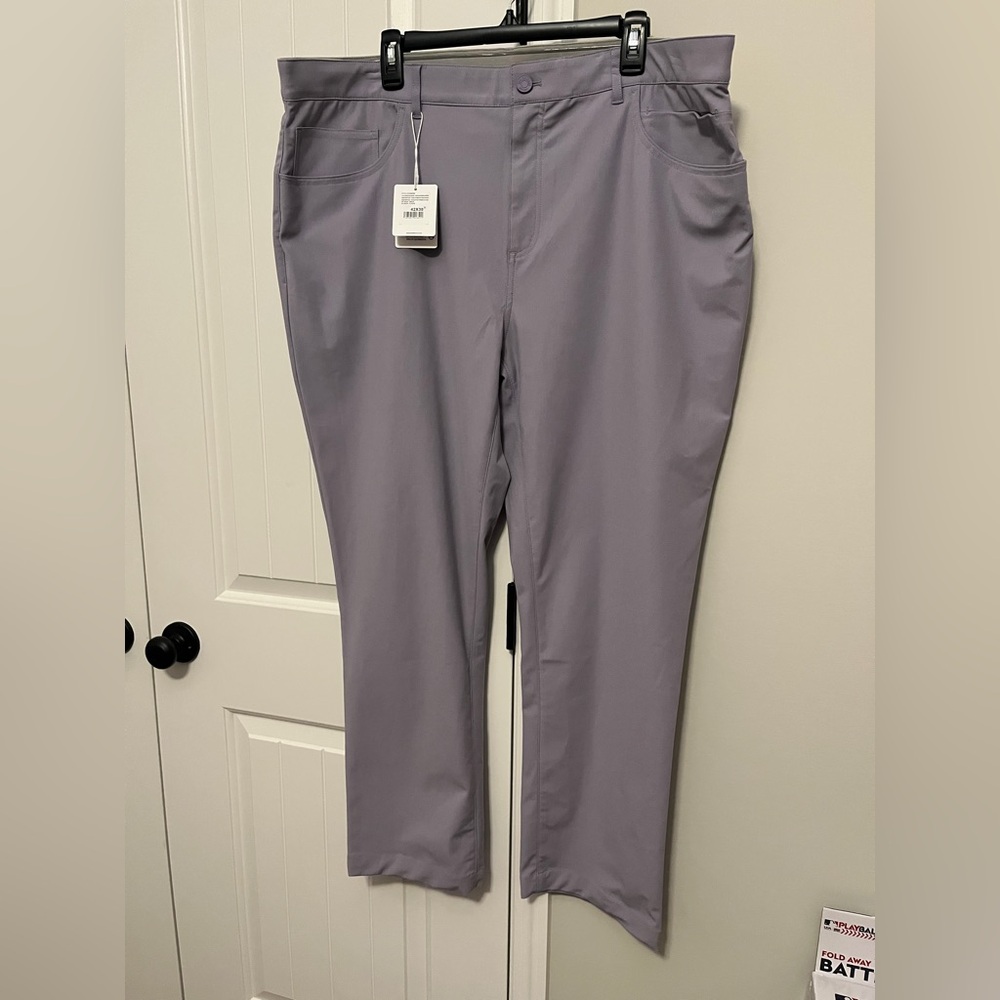 Ben Sherman Sport Golf 4 Way Stretch Tech pants Orchid NWT size 42x30